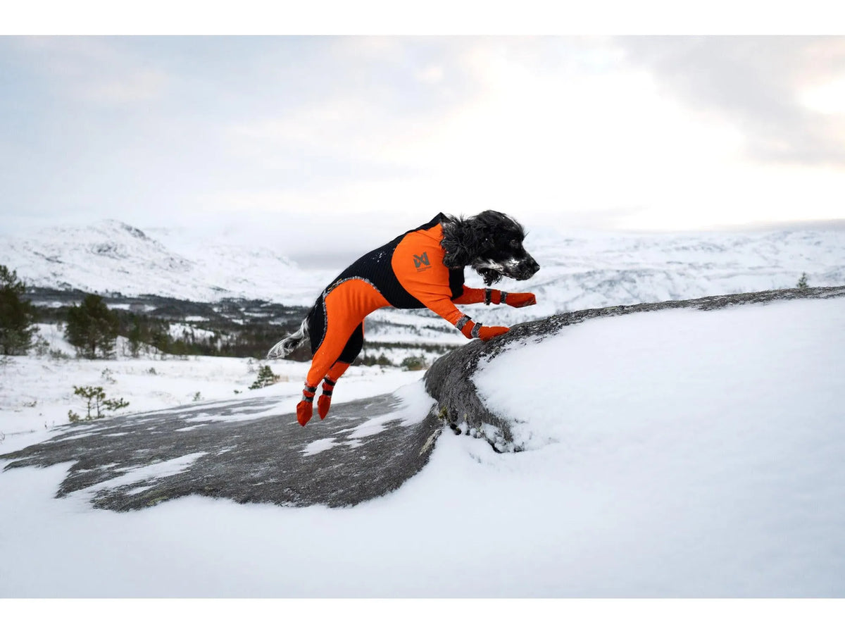 Non-stop dogwear Contact bootie high potesokker – Oransje
