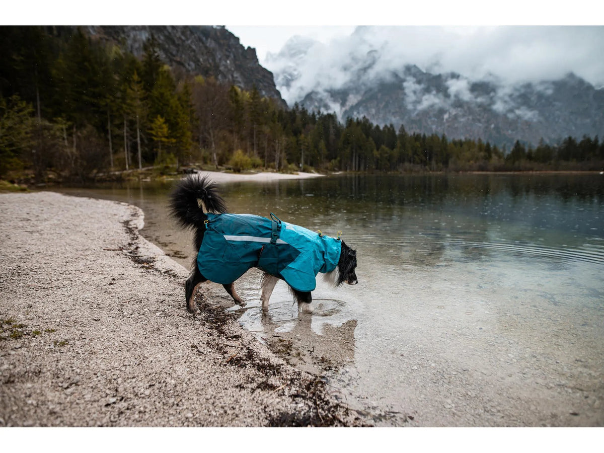 Non-stop dogwear Fjord raincoat 2.0 regndekke – Teal