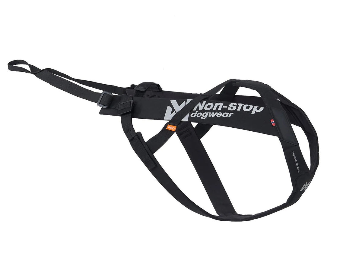 Non-stop dogwear Freemotion harness pro trekksele – Svart