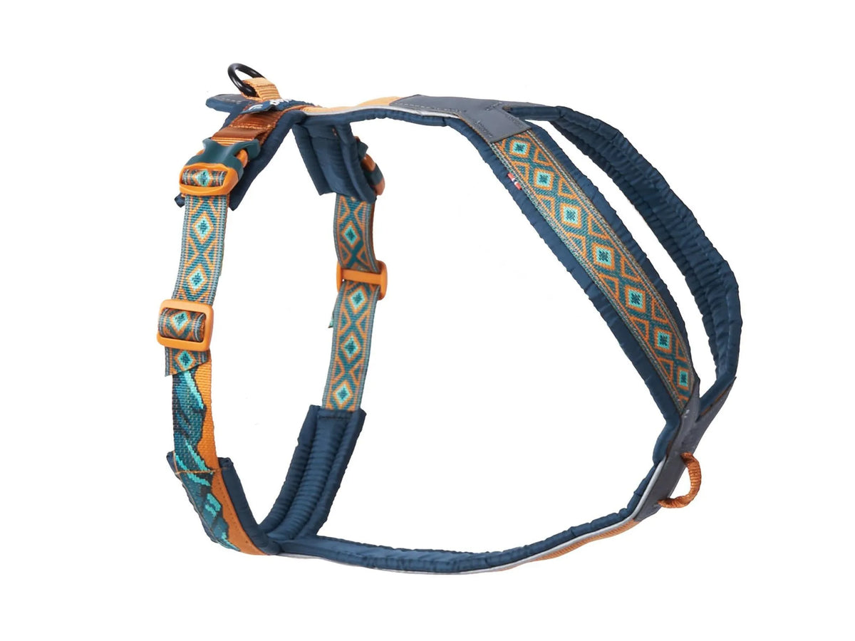 Non-stop dogwear Line harness 5.0 RP signature edition – Teal/eik