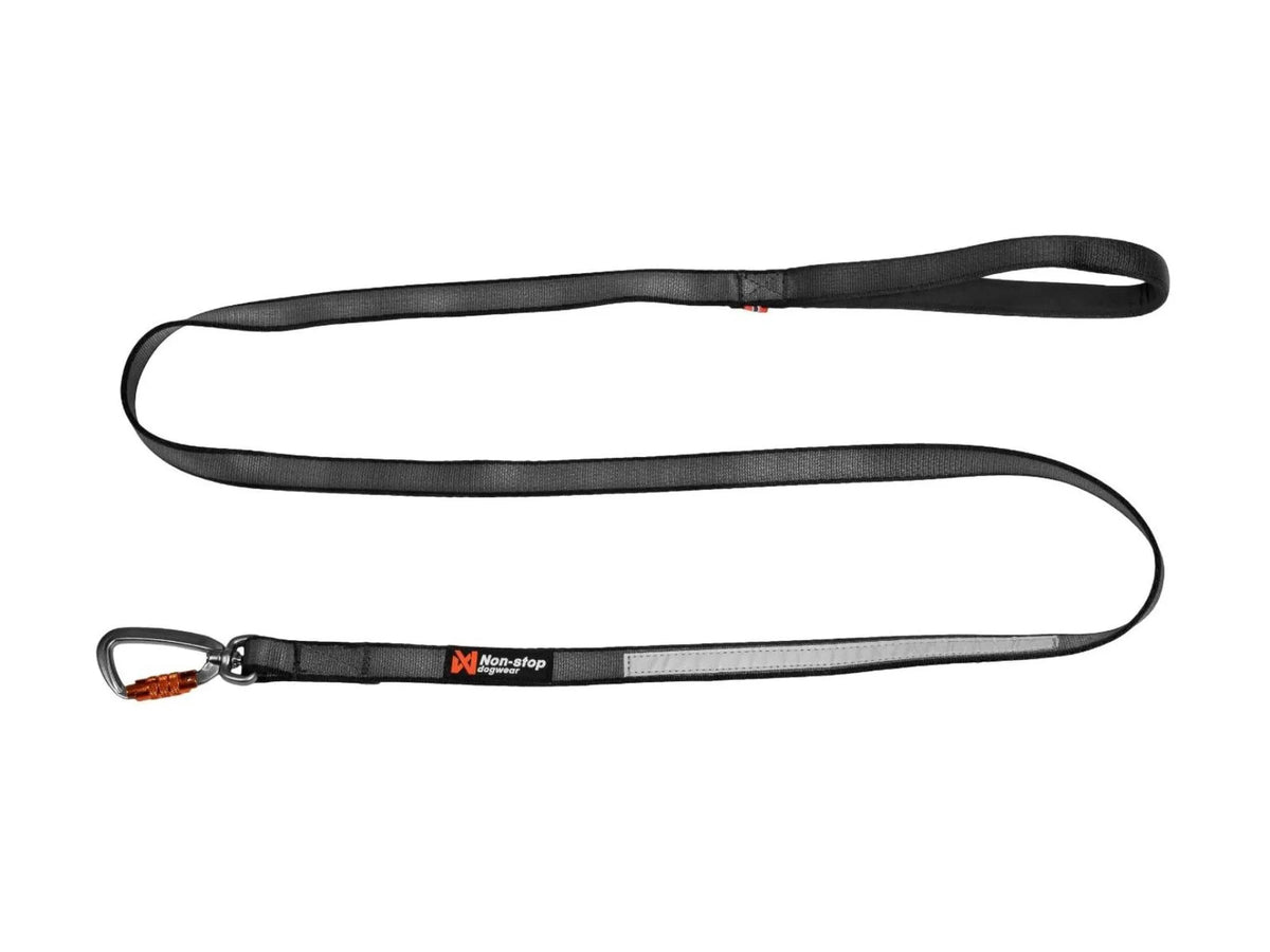 Non-stop dogwear Move leash leiebånd – Svart