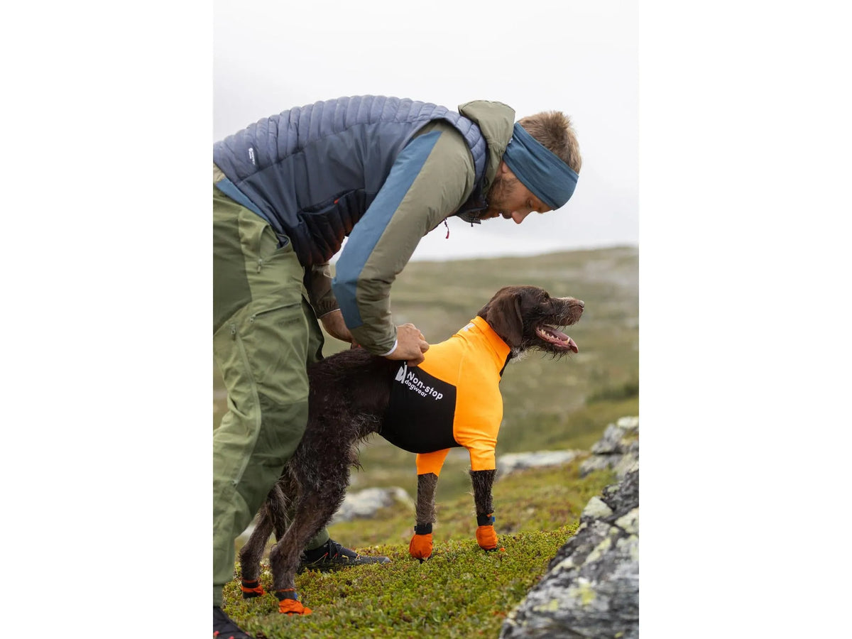 Non-stop dogwear Protector half suit beskyttelsestrøye – Oransje