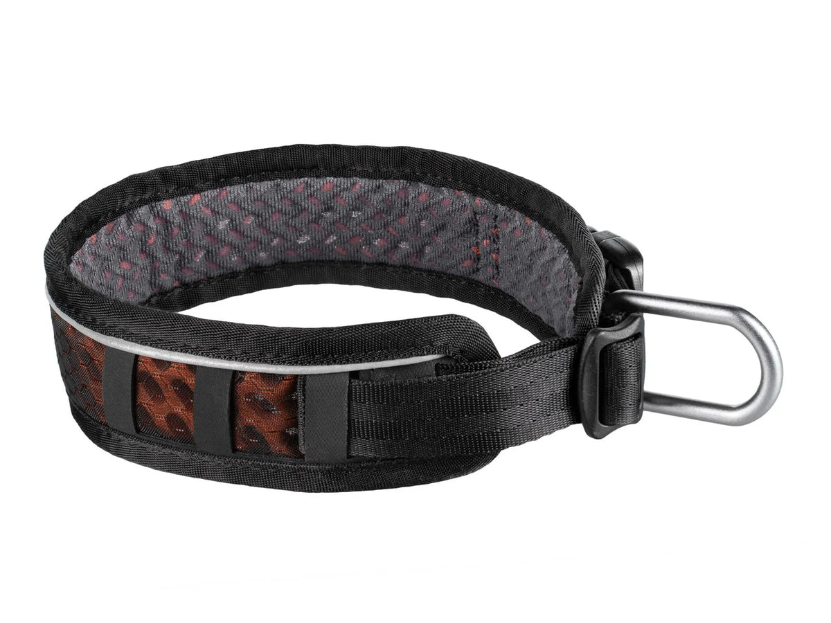 Non-stop dogwear Rock adjustable collar halsbånd – Svart/oransje