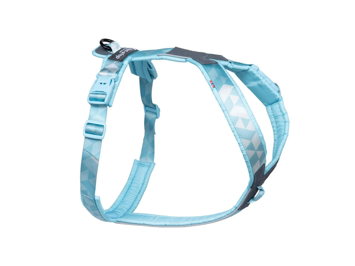 Non-stop dogwear Trekking line harness CLIP'N™ – Isblå