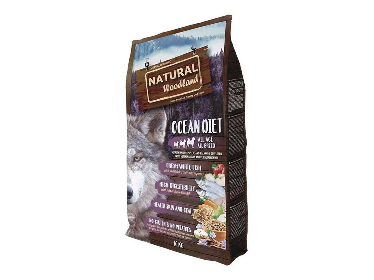 Natural Woodland Ocean Diet hundemat – bilde 2