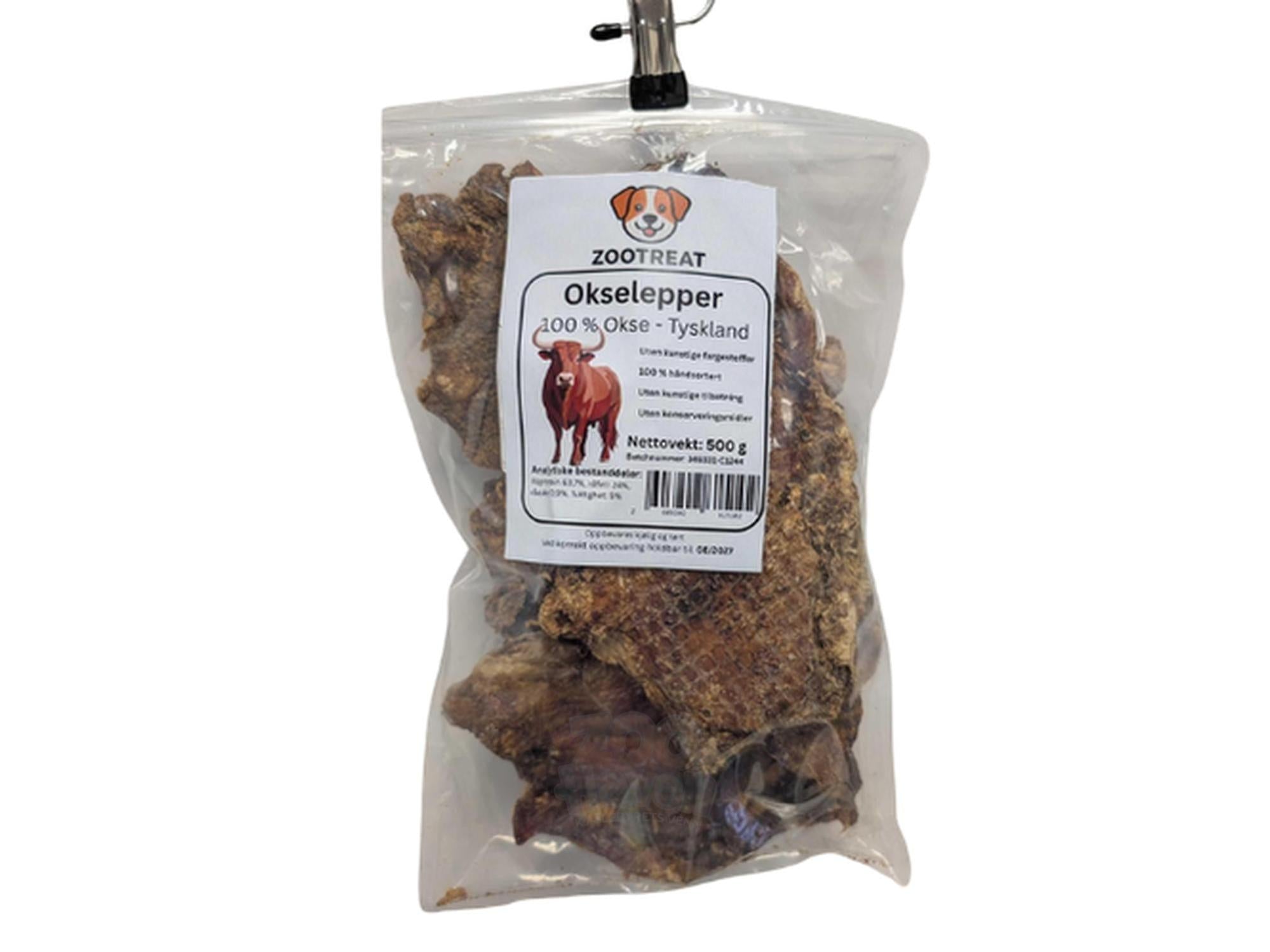 Okselepper til Hund - 250 - 500g