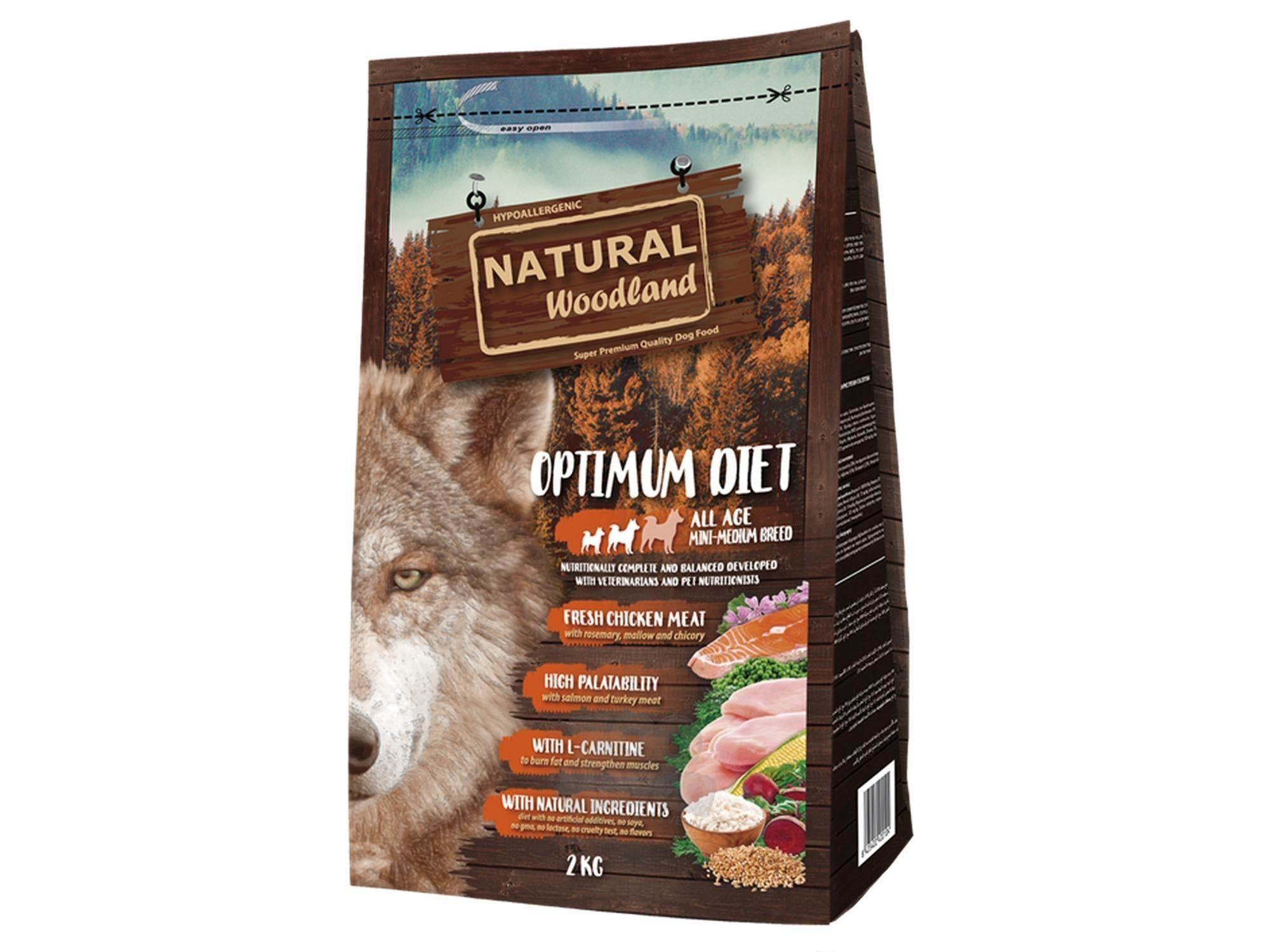 Natural Woodland Optimum Recipe Mini-Med – bilde 4