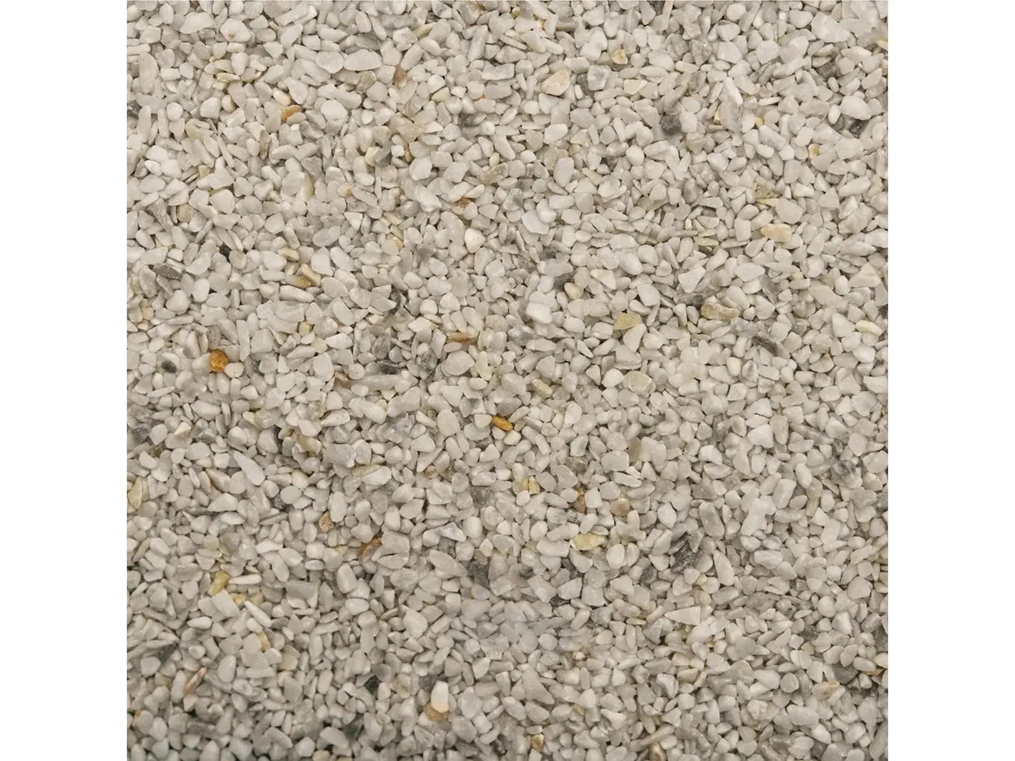 Ozami Akvaristik Aquarium Gravel Naturestone White 1–4 mm