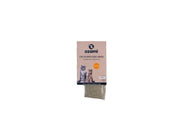Ozami Large Cat Scratcher, 46x24cm, brown corrugated cardboard with catnip, in plastic packaging.