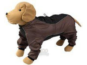 Ozami hundeoverall i grå og sort størrelse I 60 cm