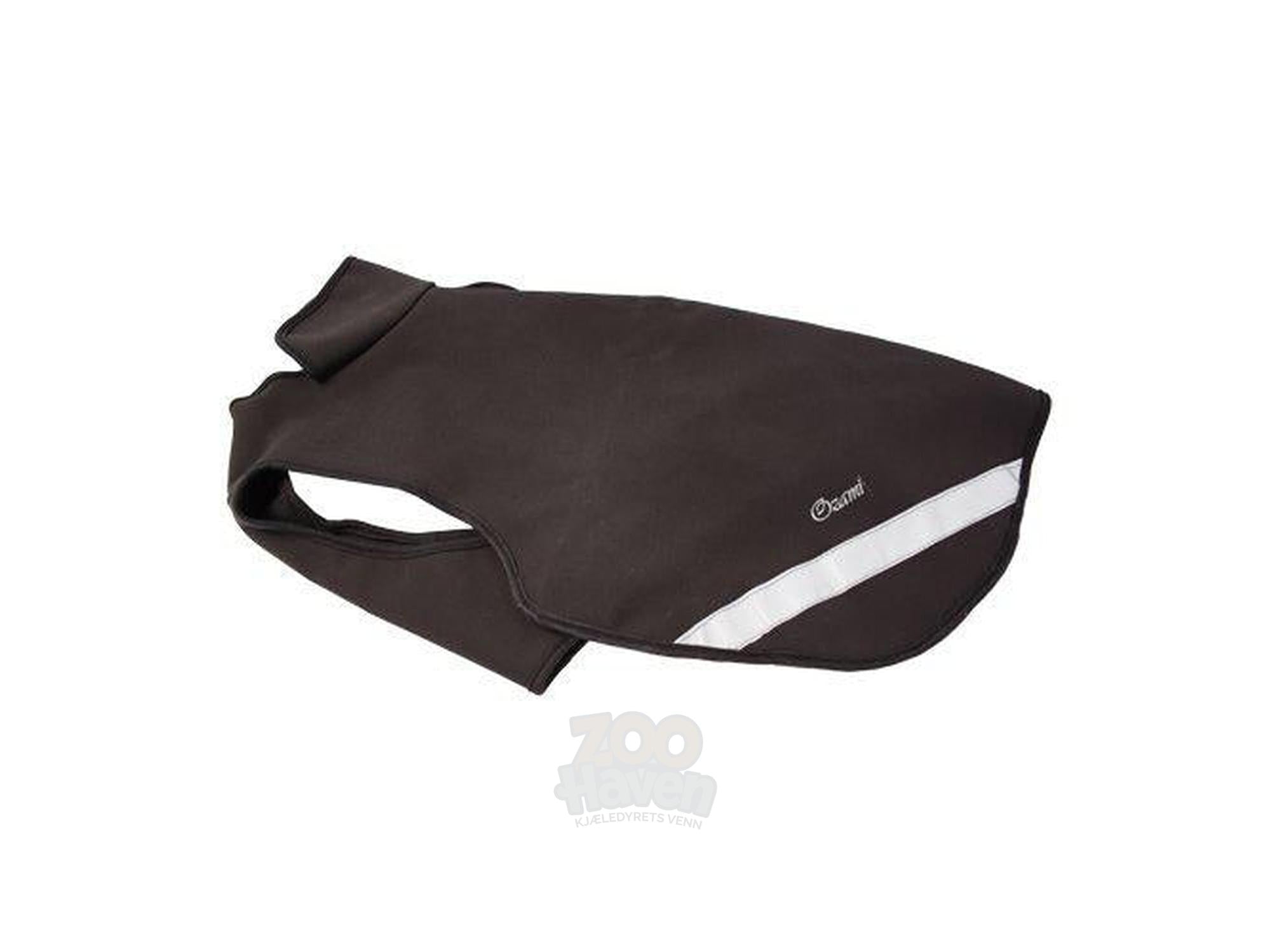 Ozami softshell-jakke til hund i sort med refleks