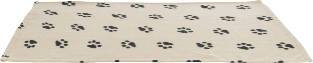 Trixie Fleeceteppe Beige med Svarte Poter