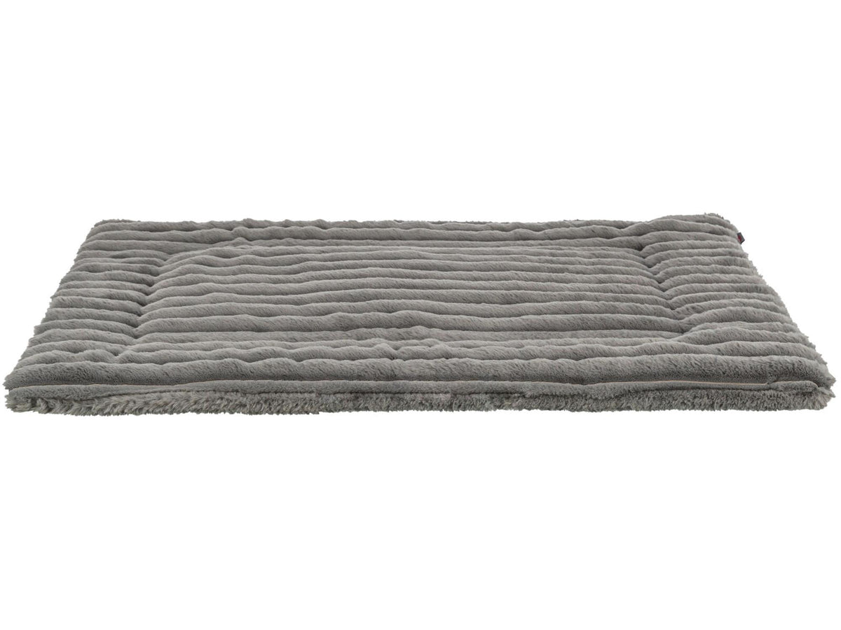 Trixie Lonni Liggematte i Ribbet Plysj – SOFT Edition – Grå / 50 × 35 cm