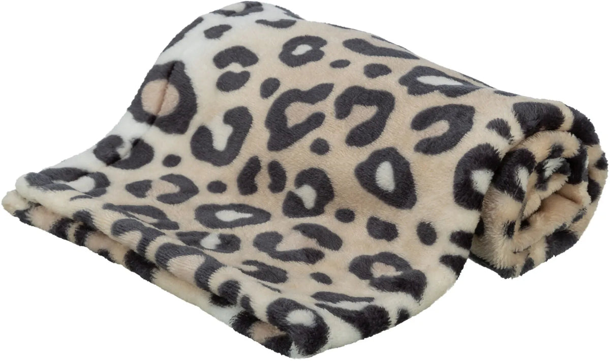 Trixie Leo Teppe Softplysj Leopard Cream