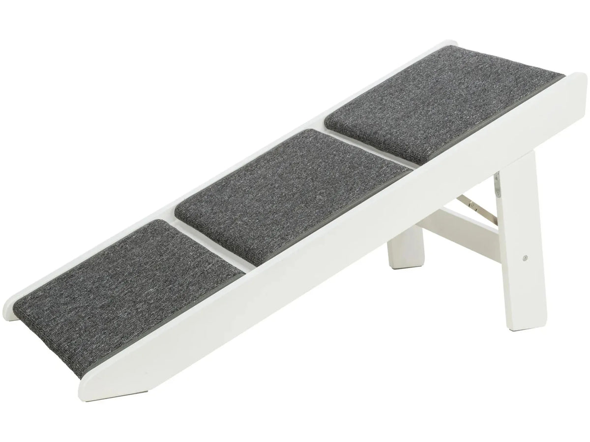 Trixie Petwalk trapp/rampe 44 × 46 × 106 cm – sammenleggbar, hvit