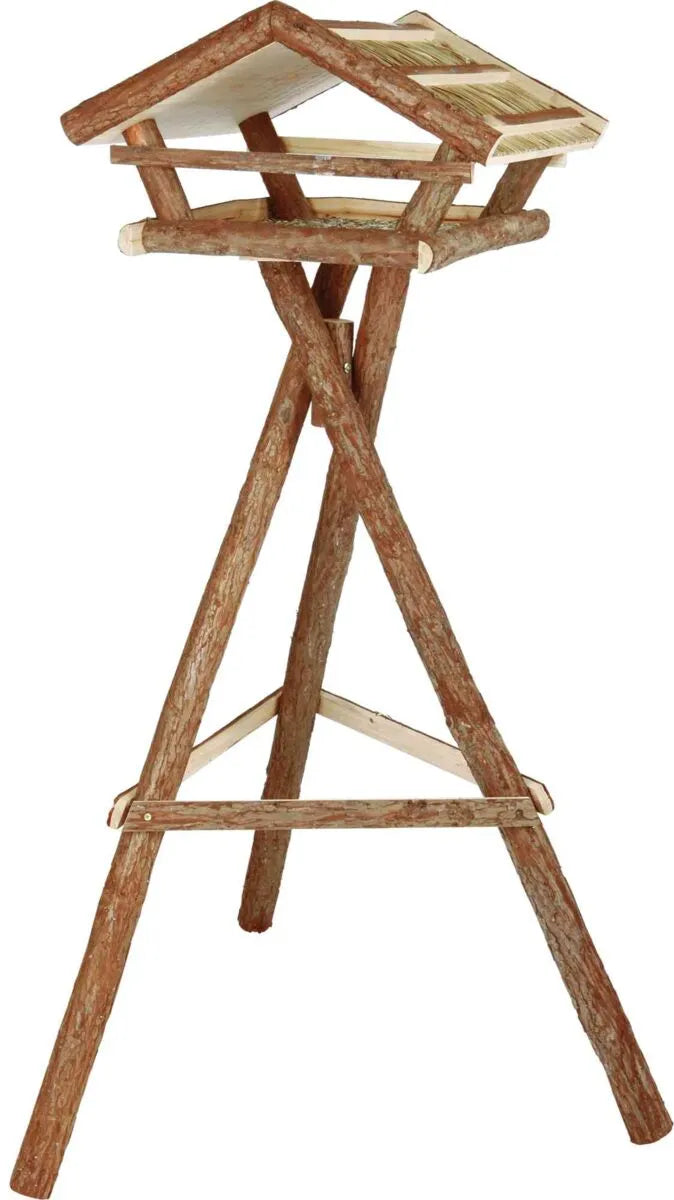Trixie Natural Living Fuglemathus med Stativ og Gresstak 48 × 27 × 46 cm