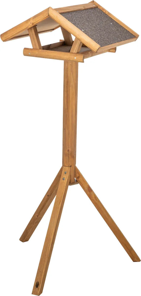 Trixie Fuglematbrett med Stativ 1,15 m Brun