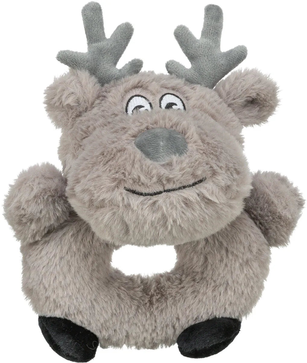 Trixie Xmas Reinsdyr i plysj 24 cm, grå