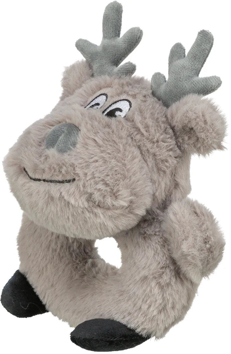 Trixie Xmas Reinsdyr i plysj 24 cm, grå