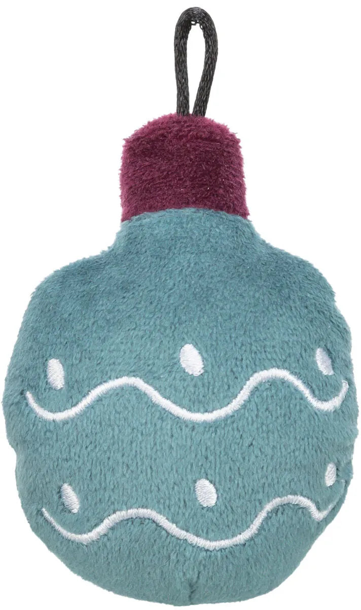 Trixie Xmas Julekule katteleke i plysj 10 cm