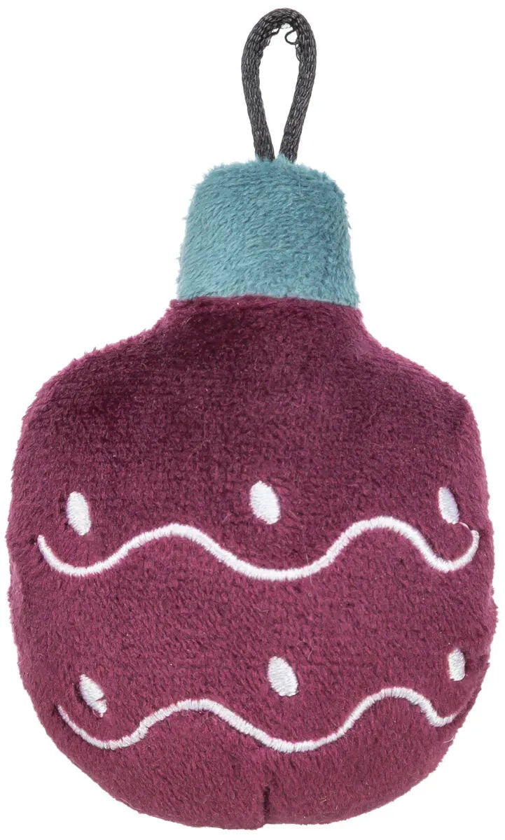 Trixie Xmas Julekule katteleke i plysj 10 cm