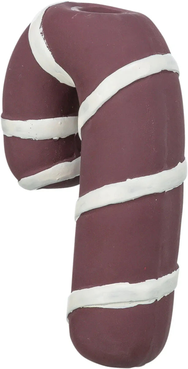 Trixie Xmas Candy Cane lateksleke 10 cm