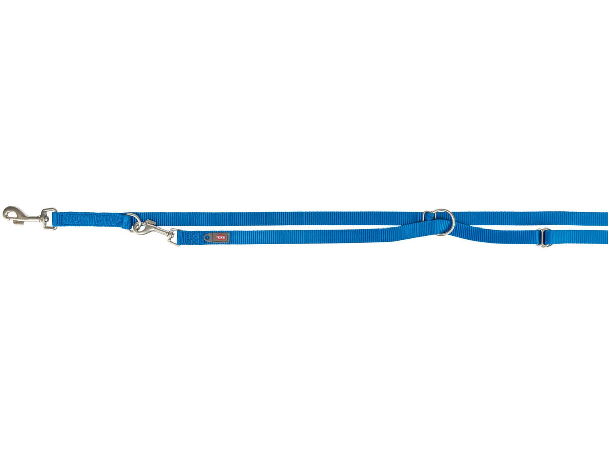 Trixie Premium Justerbart kobbel – 2 m / 20 mm (M–L) / Royal blå