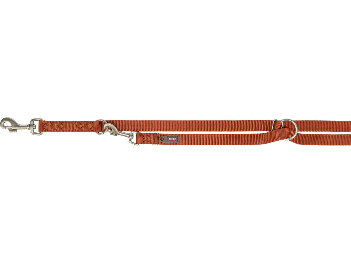 Trixie Premium Justerbart kobbel – 2 m / 25 mm (L–XL) / Rust