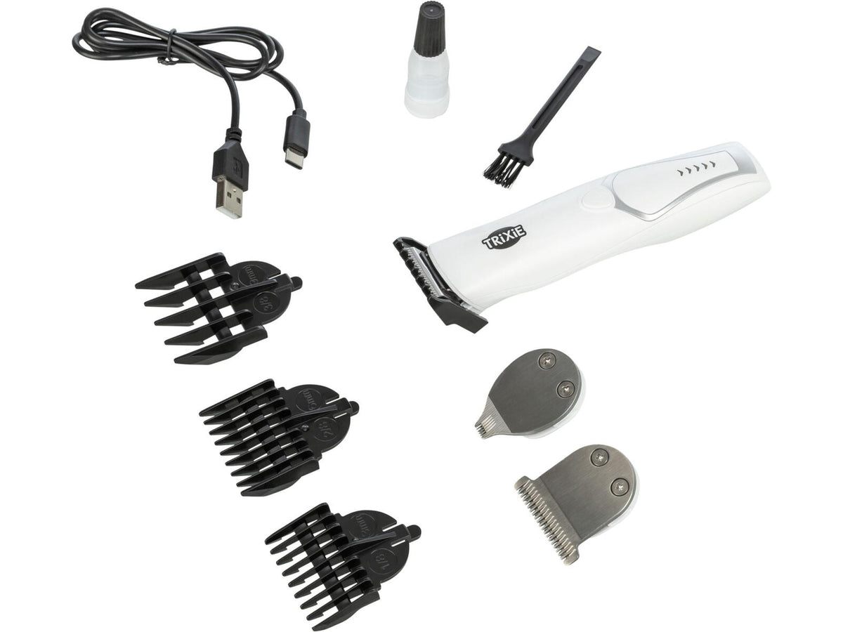 Trixie Klippemaskinsett Slim 3-i-1 – Oppladbar
