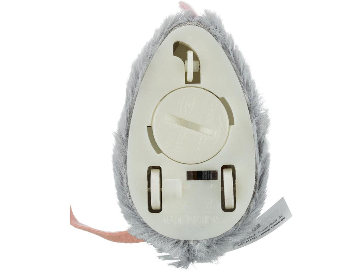 Trixie Active Mouse – Batteridrevet lekemus 8 cm