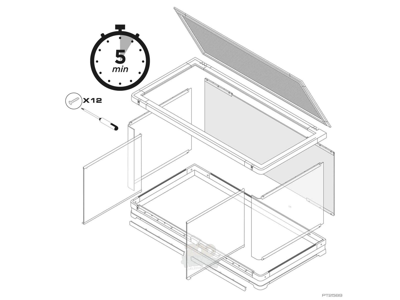 Exo Terra Vista 120XL Panoramaterrarium 120x60x60cm