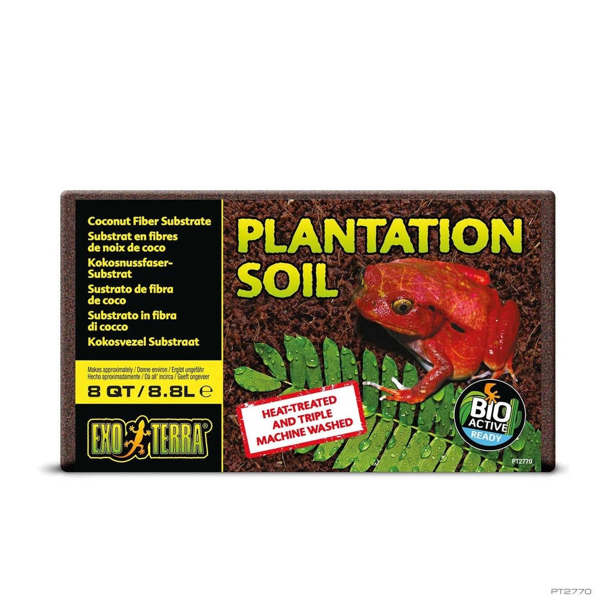 Exo Terra Plantation Soil terrariumsubstrat brikett 8,8 liter