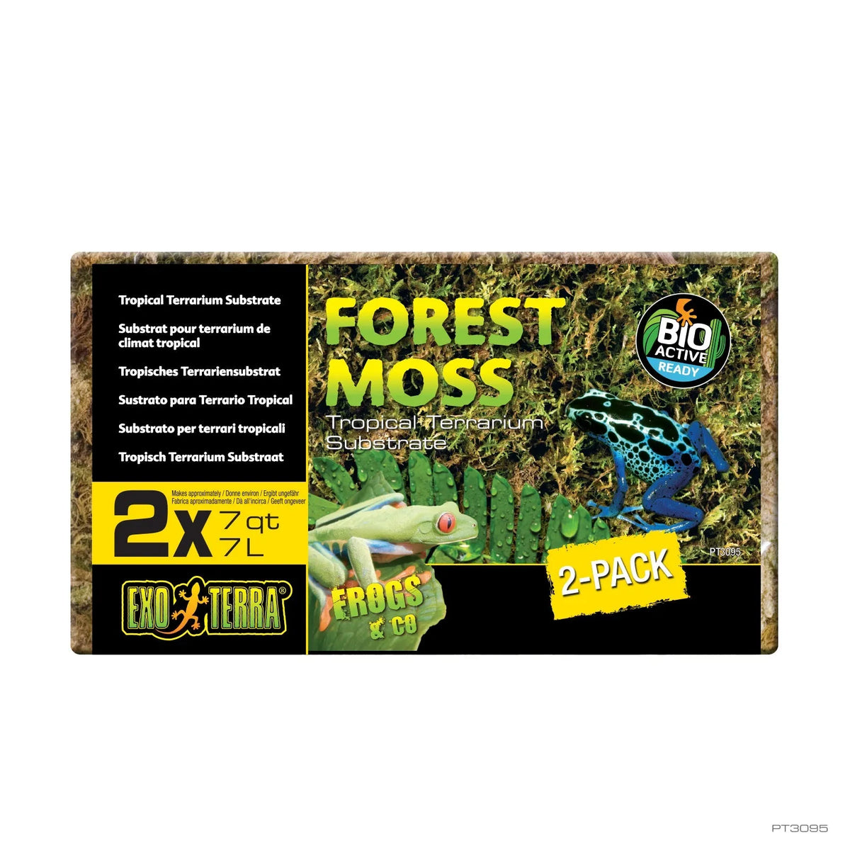Exo Terra Forest Moss terrariummose 2 x 7 liter