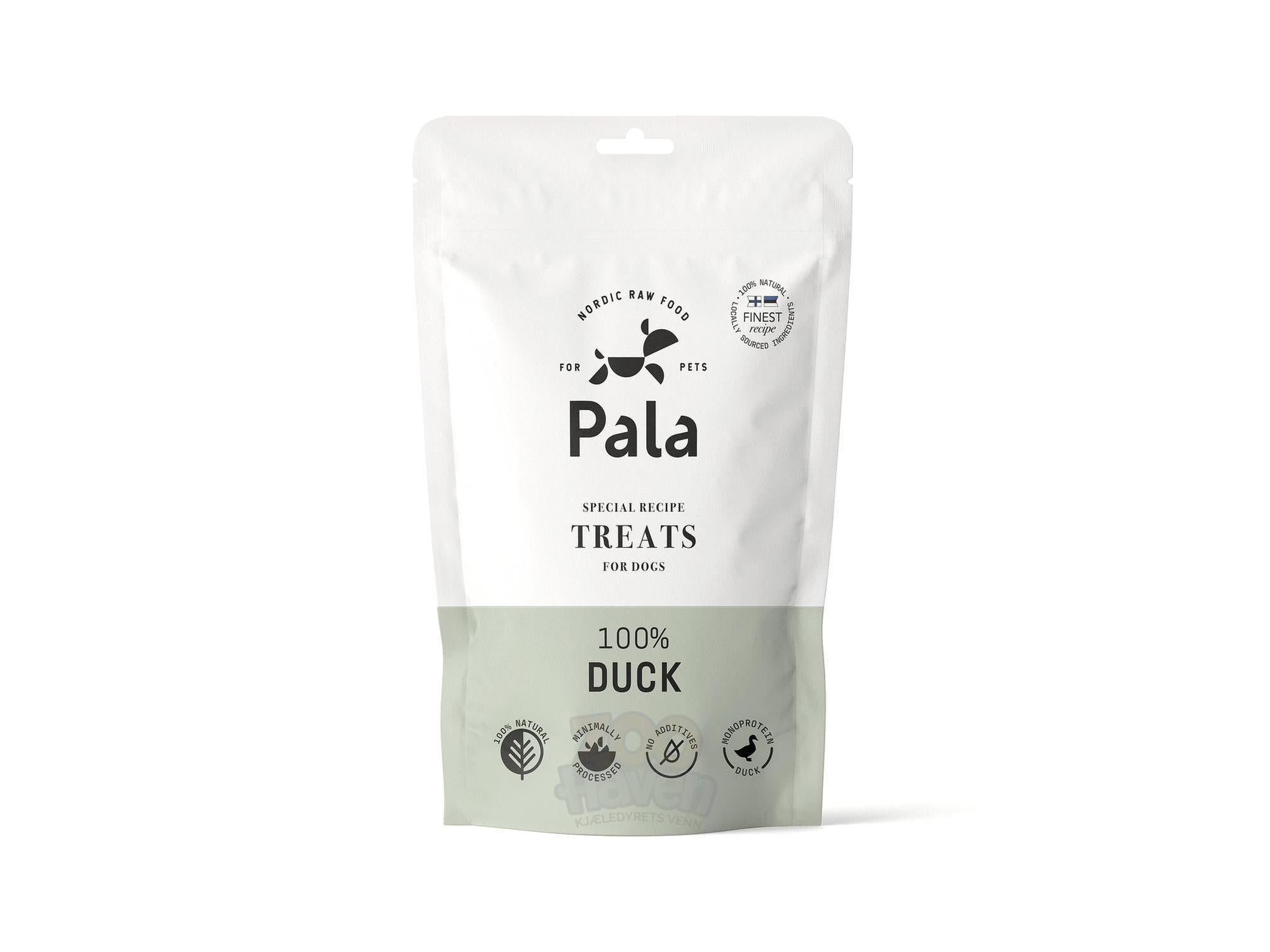 Pala 100 % And – Naturlige Lufttørkede Hundegodbiter av And