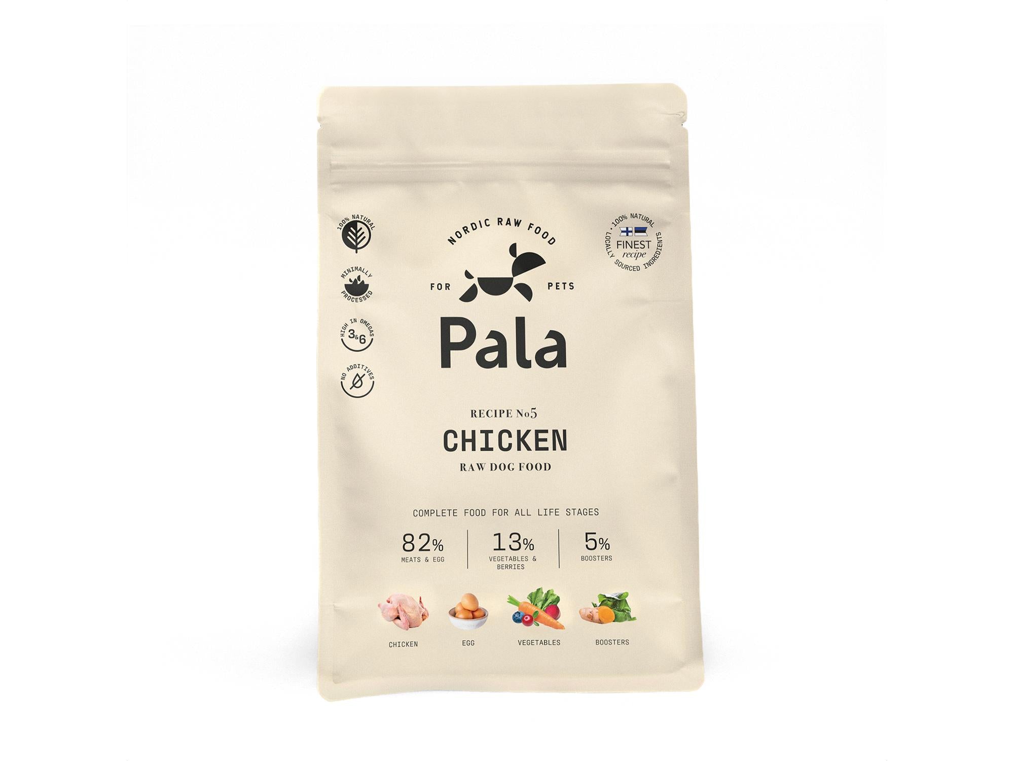 Pala Komplett Hundemat Kylling – Chicken (Recipe #5)