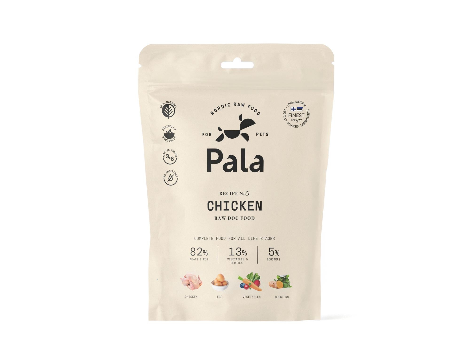 Pala Komplett Hundemat Kylling – Chicken (Recipe #5)