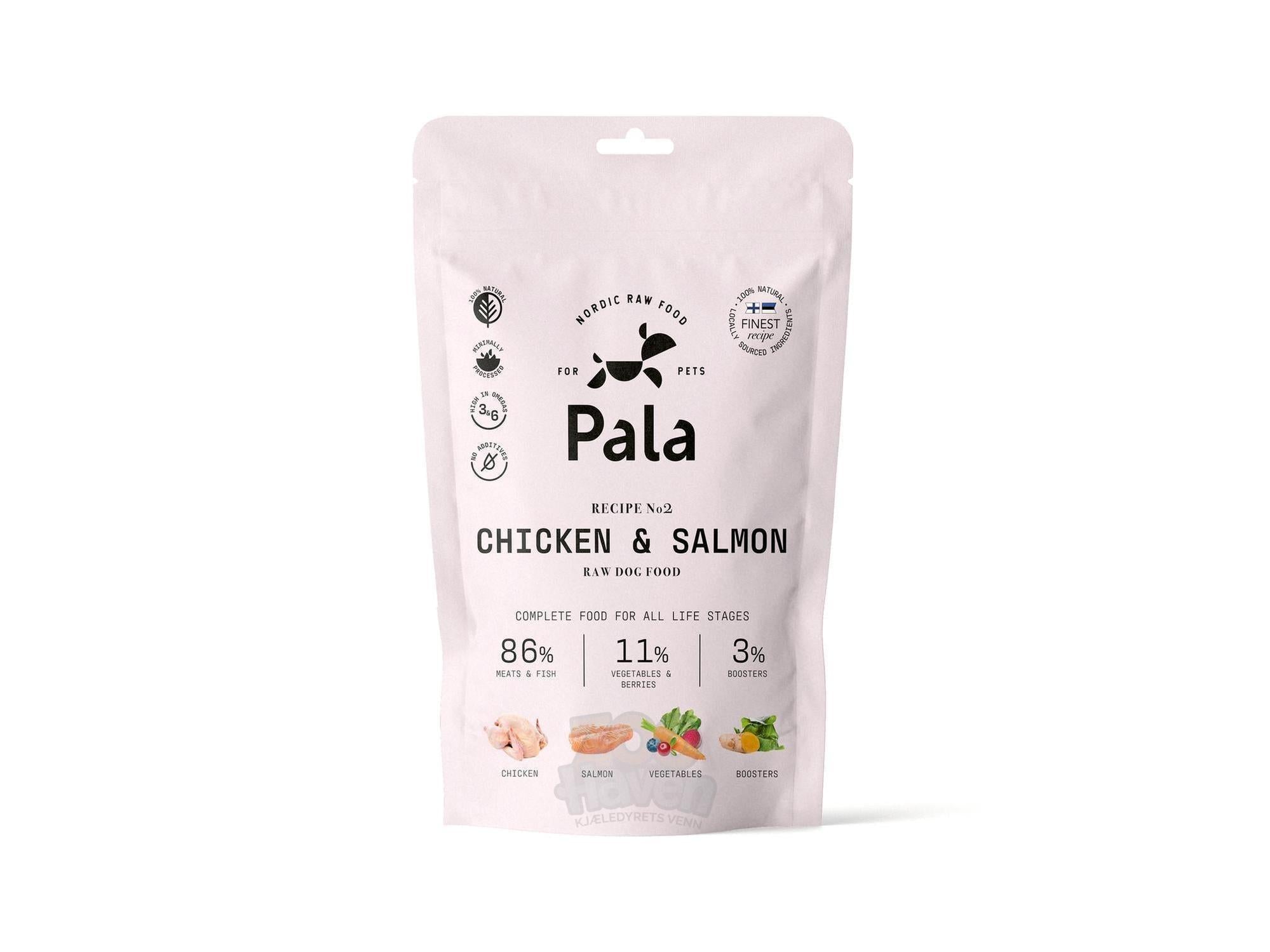 Pala Komplett Hundemat Kylling & Laks – Chicken & Salmon (Recipe #2)