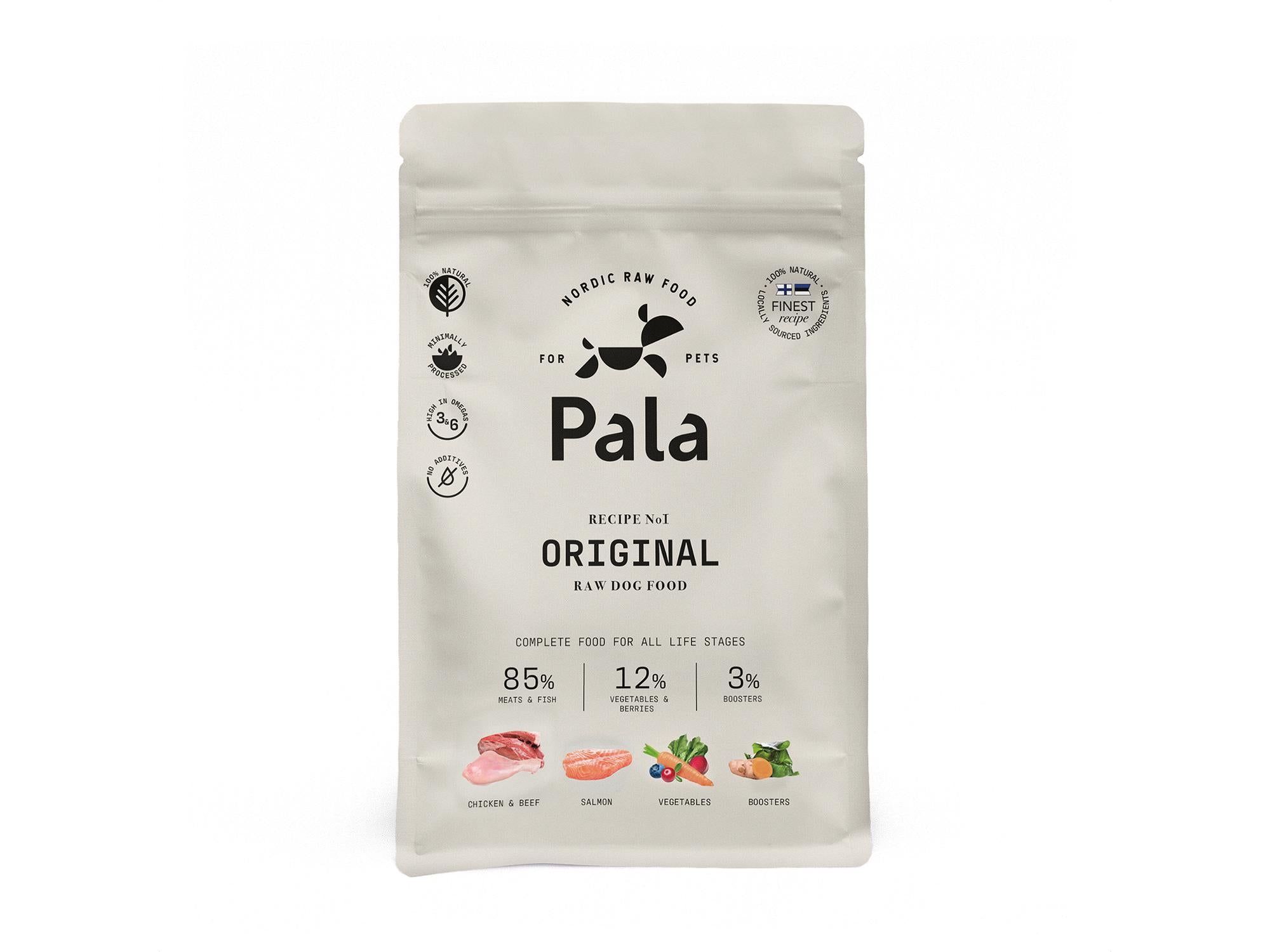 Pala Komplett Hundemat Original – Kylling, Storfe & Laks (Recipe #1)