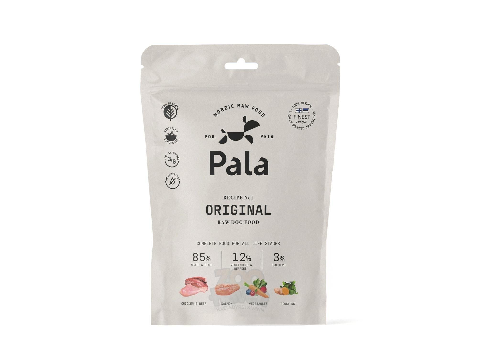 Pala Komplett Hundemat Original – Kylling, Storfe & Laks (Recipe #1)