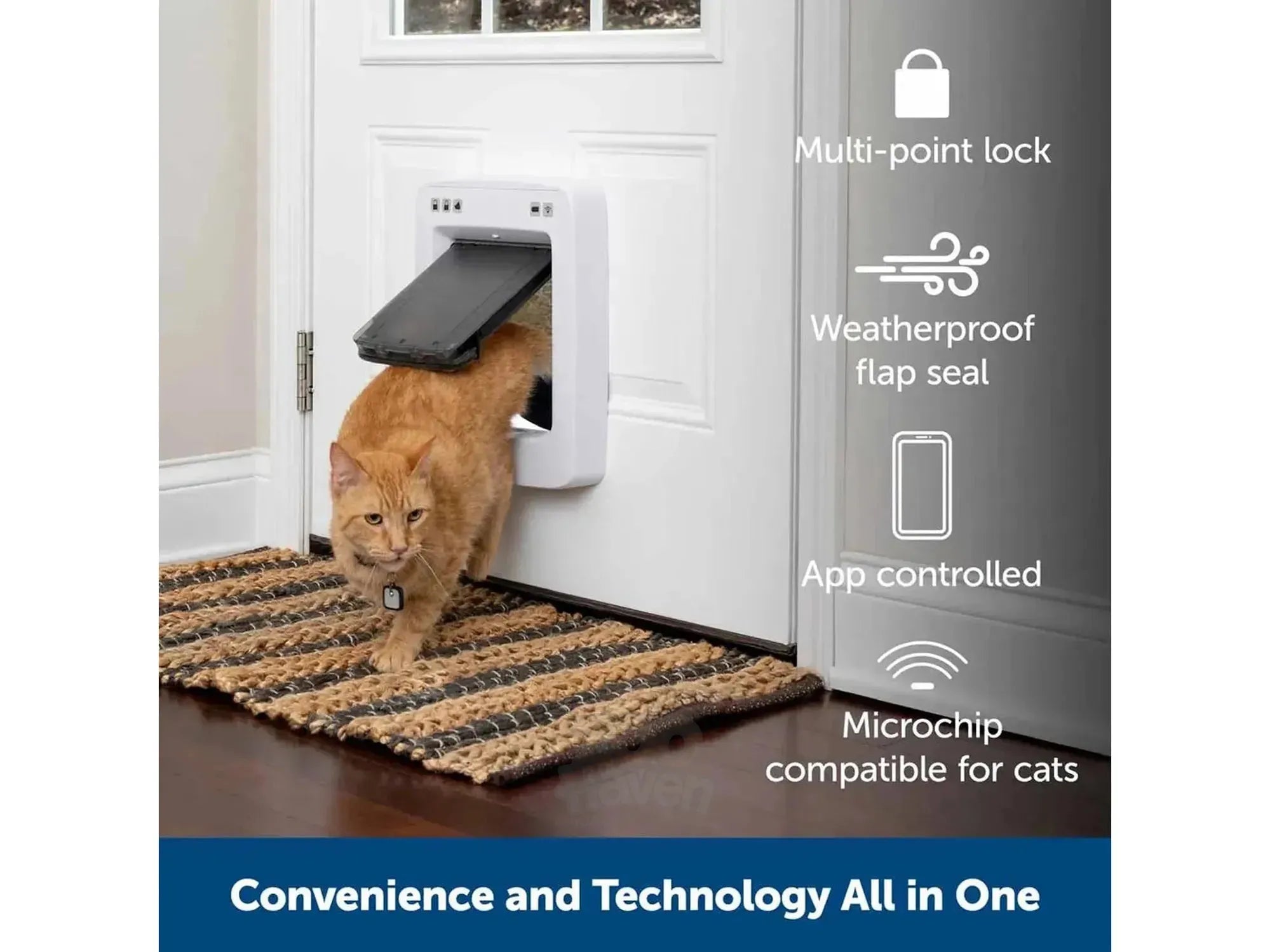 PetSafe Ecom Connected Smart Door hund- og kattdør – Large