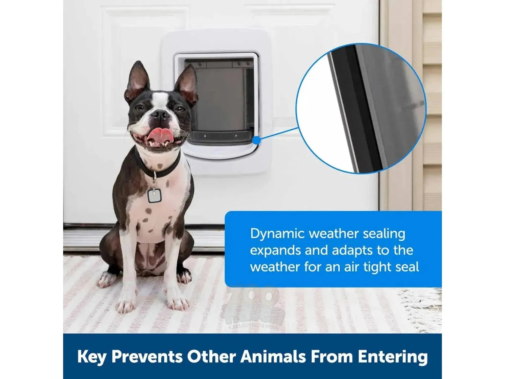 PetSafe Ecom Connected Smart Door hund- og kattdør – Medium