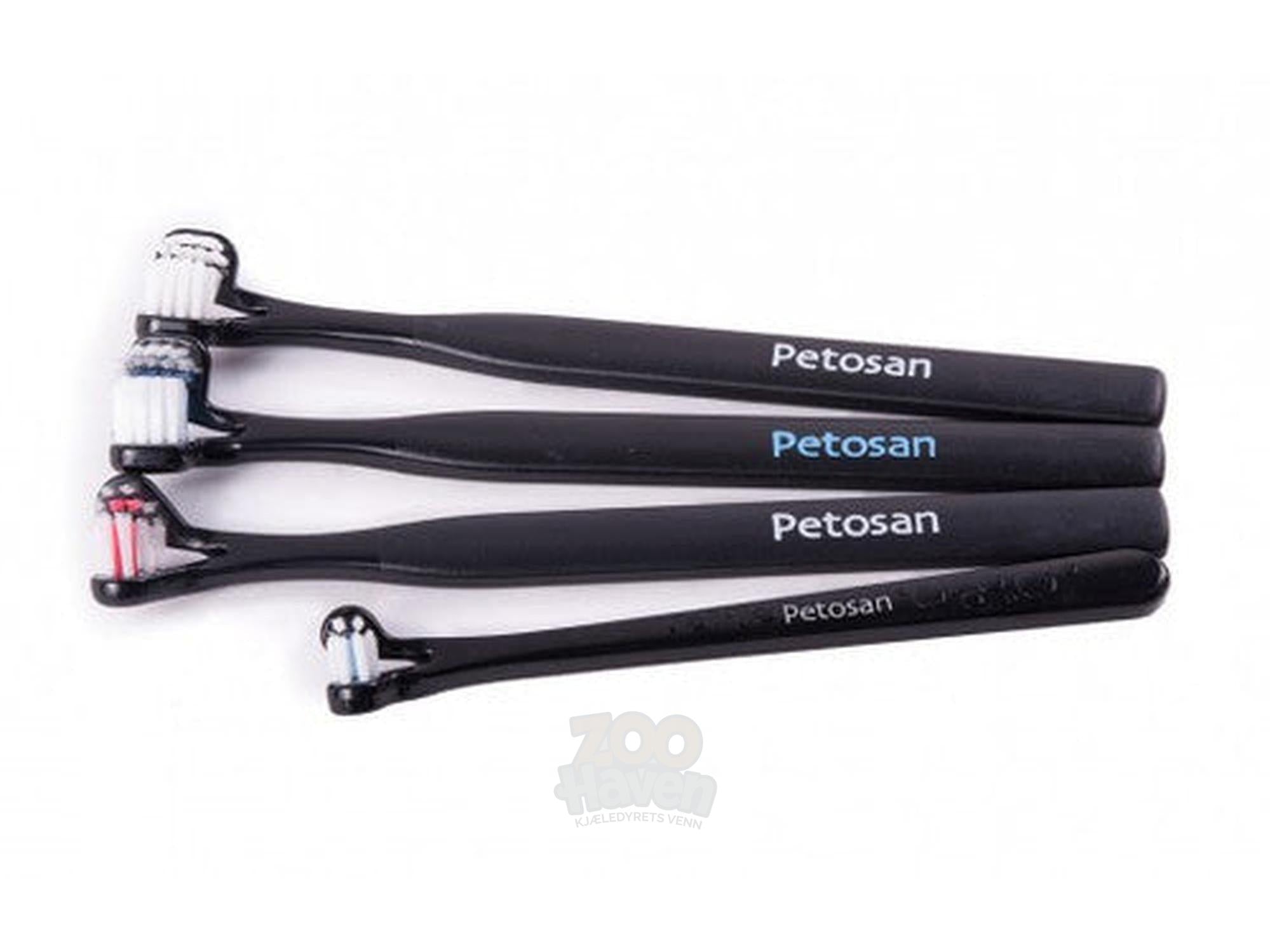 Petosan tannbørste medium 7–15 kg hund