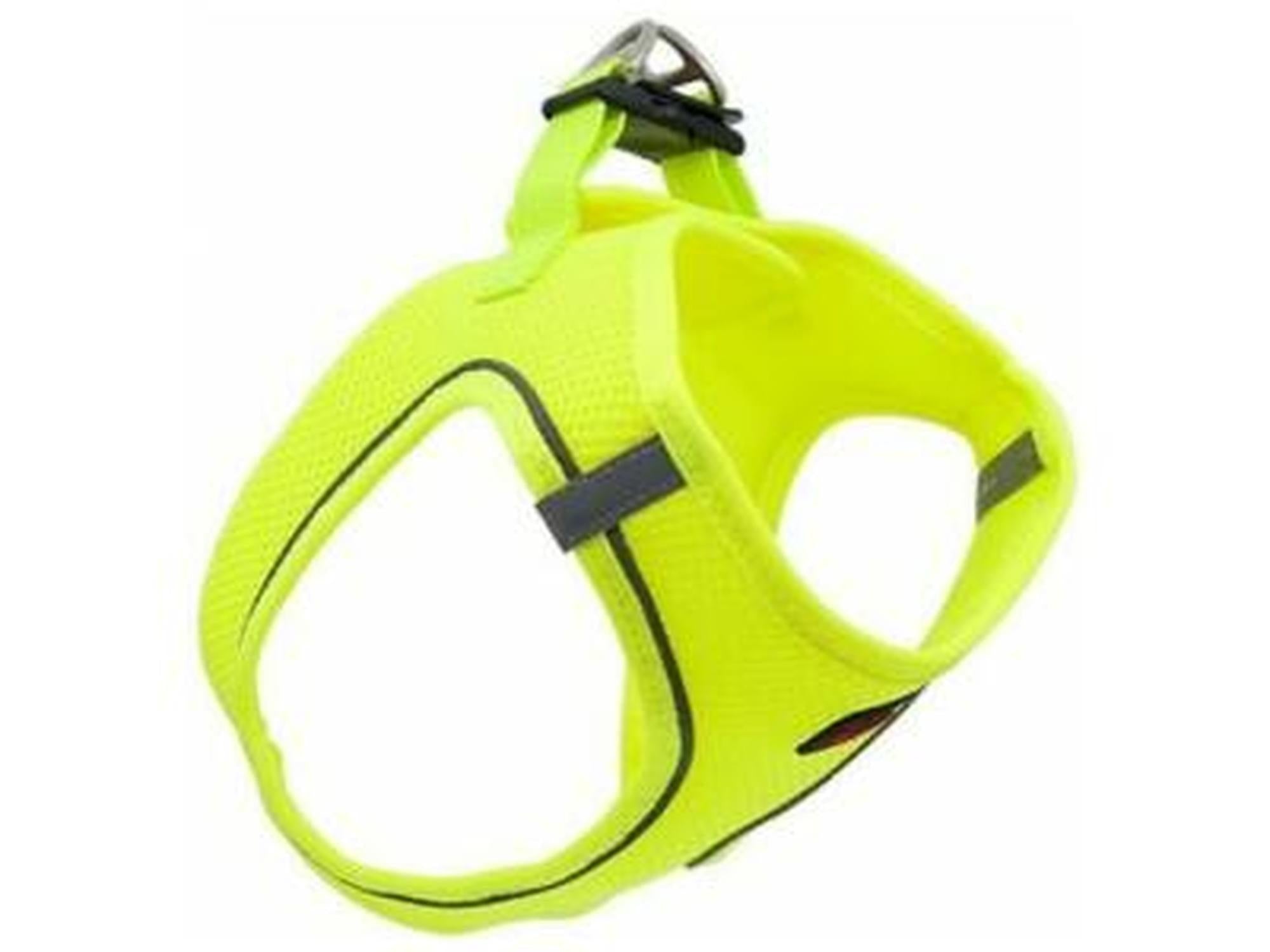 Pettime Air Mesh hundesele XL i signalfargen Dayglow