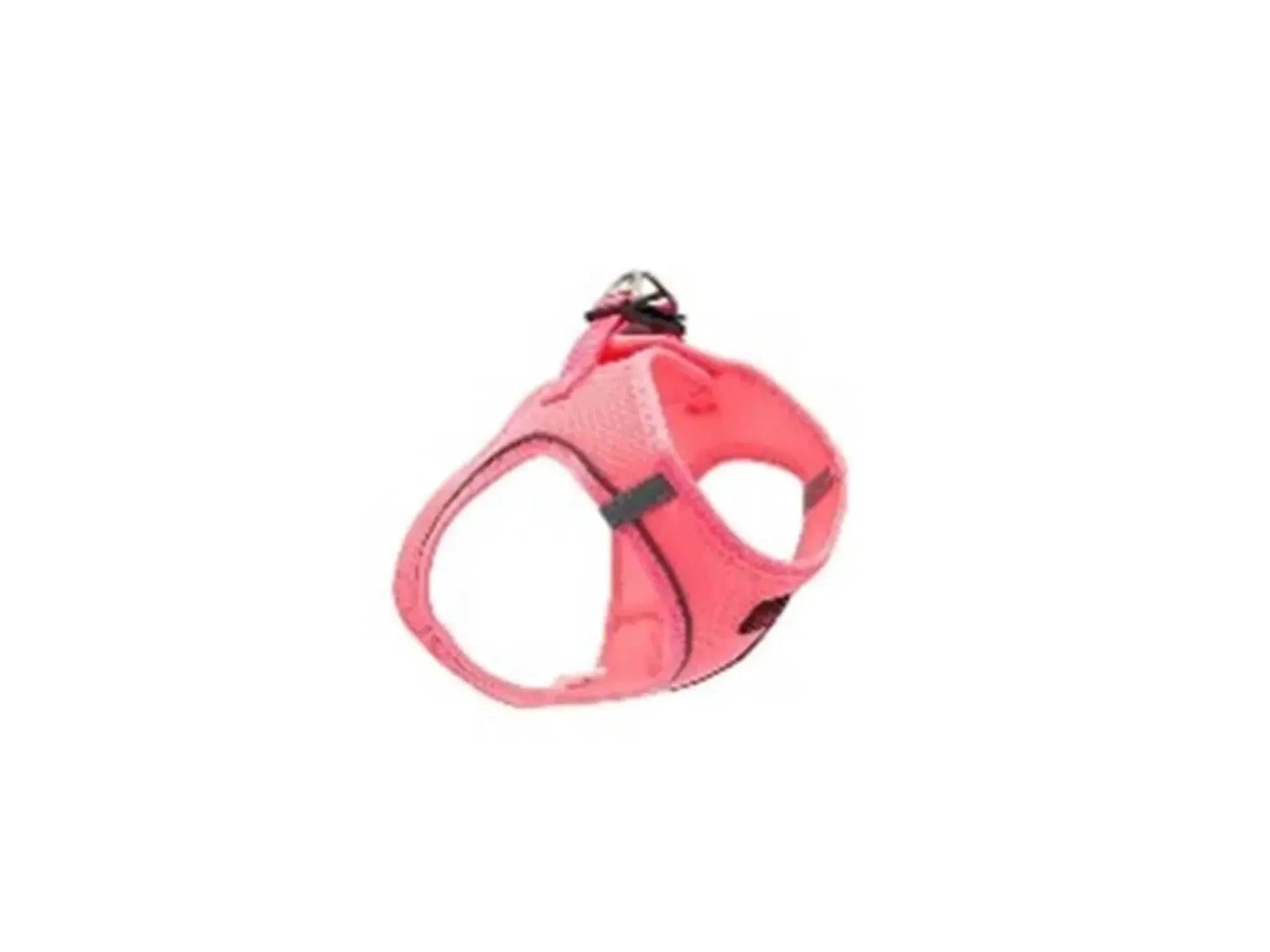 Rosa Pettime Air Mesh hundesele i størrelse M for 6-9 kg hunder, med justerbare stropper.