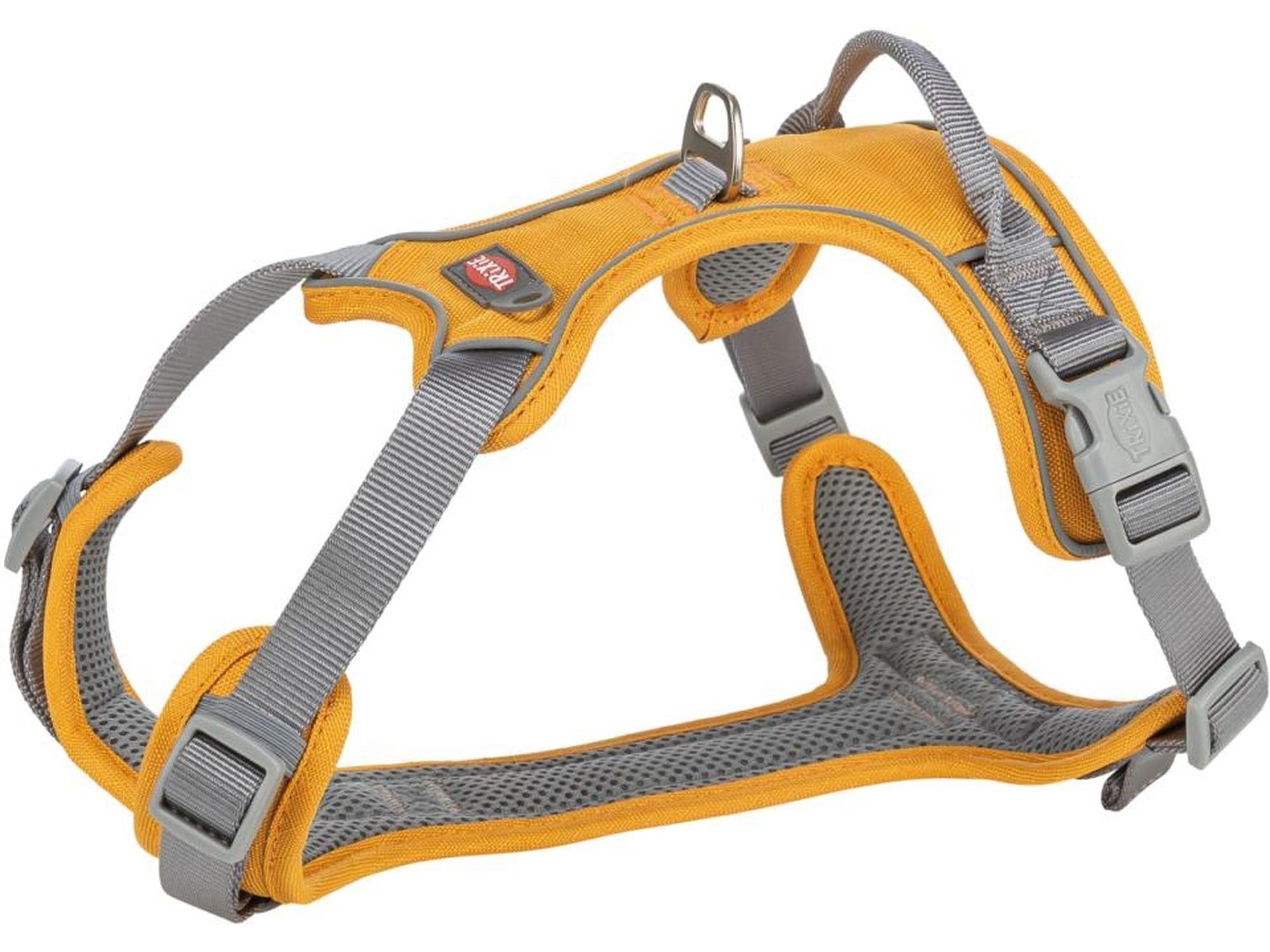 Trixie Premium Active Gul hundesele justerbar sele