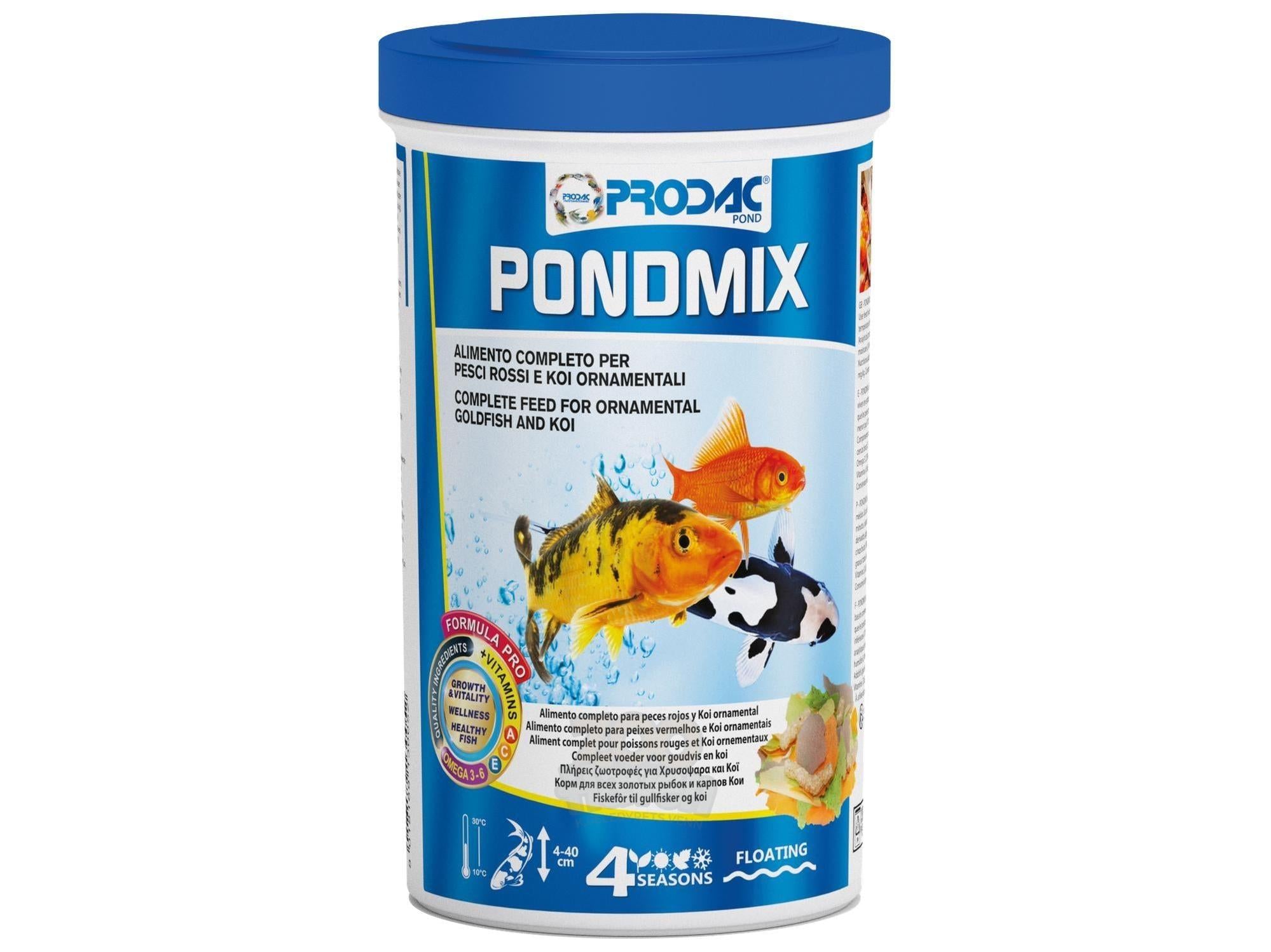 Prodac Pondmix flak- og pelletblanding for damfisk 160gr - 1kg