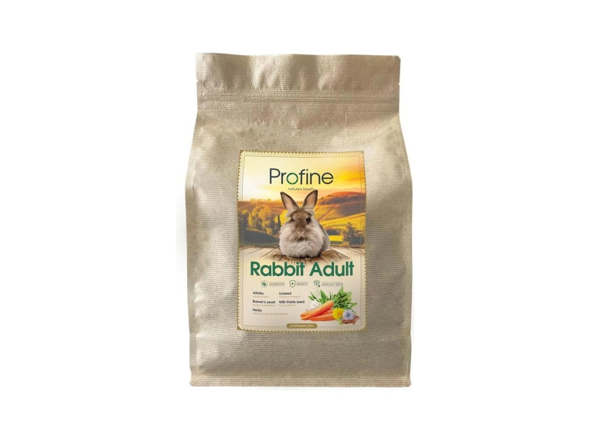 Profine Animals Rabbit Adult – pelletsfôr til voksen kanin