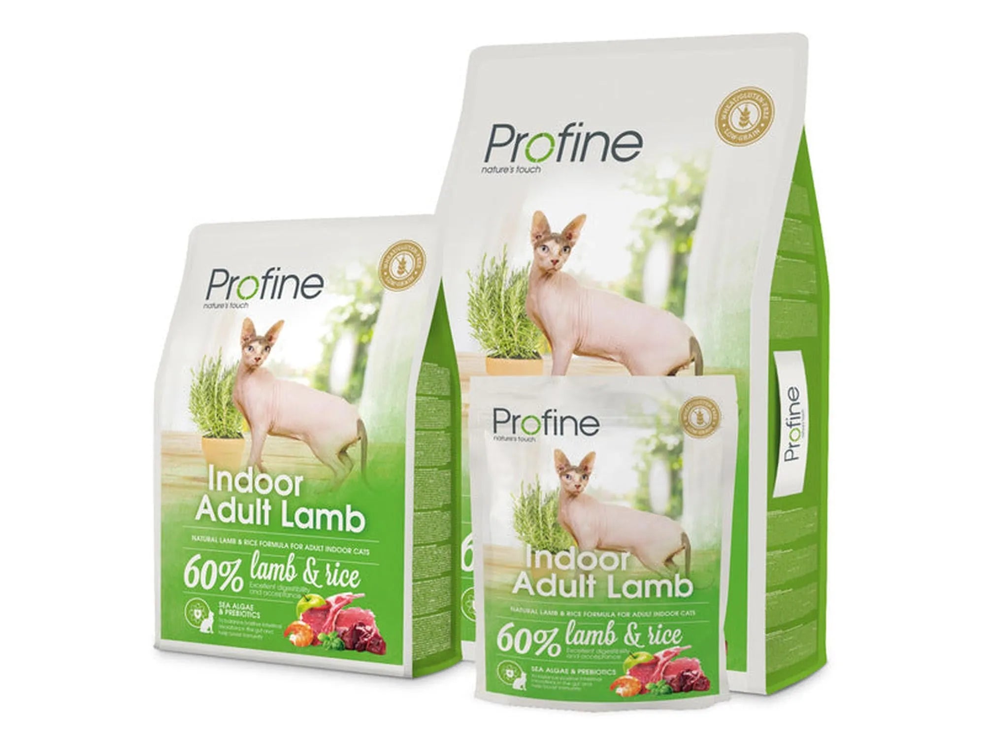 Profine Indoor Adult Lamb – tørrfôr til innekatt med lam og ris 10 kg