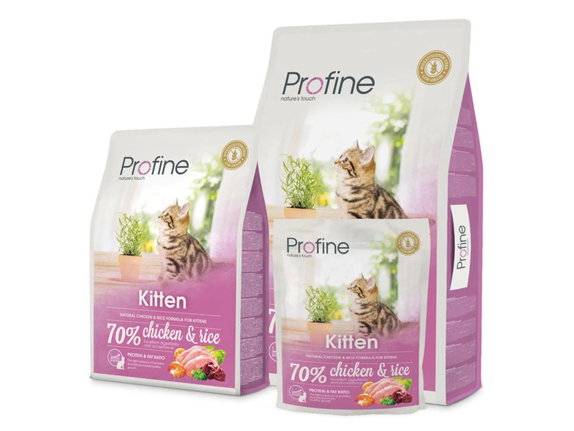 Profine Kitten – kattungefôr med kylling og ris 10 kg