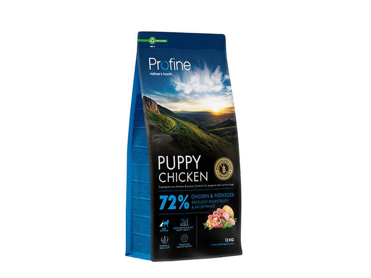 Profine Puppy Chicken & Potatoes – valpefôr med kylling og potet 12 kg